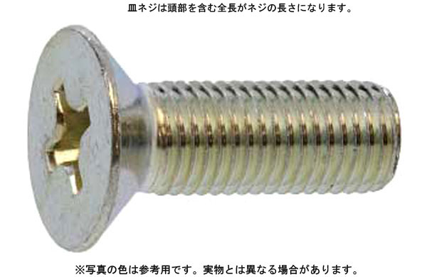 十字穴付(+)皿小ねじ(細目) 20.0 10.0