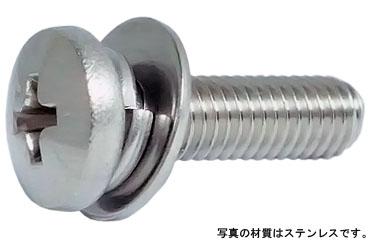 十字穴付(+)バインドP=3