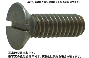 (ー)皿小ねじ(ウィット