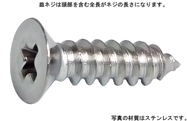 十字穴付(+)A皿タッピング